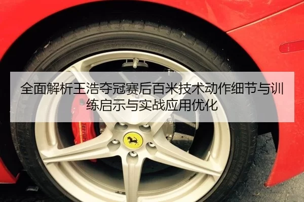 全面解析王浩夺冠赛后百米技术动作细节与训练启示与实战应用优化