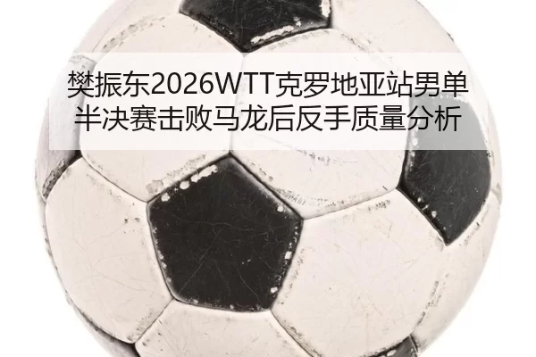 樊振东2026WTT克罗地亚站男单半决赛击败马龙后反手质量分析